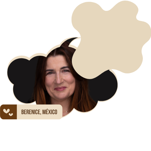 Mujer sonriendo.