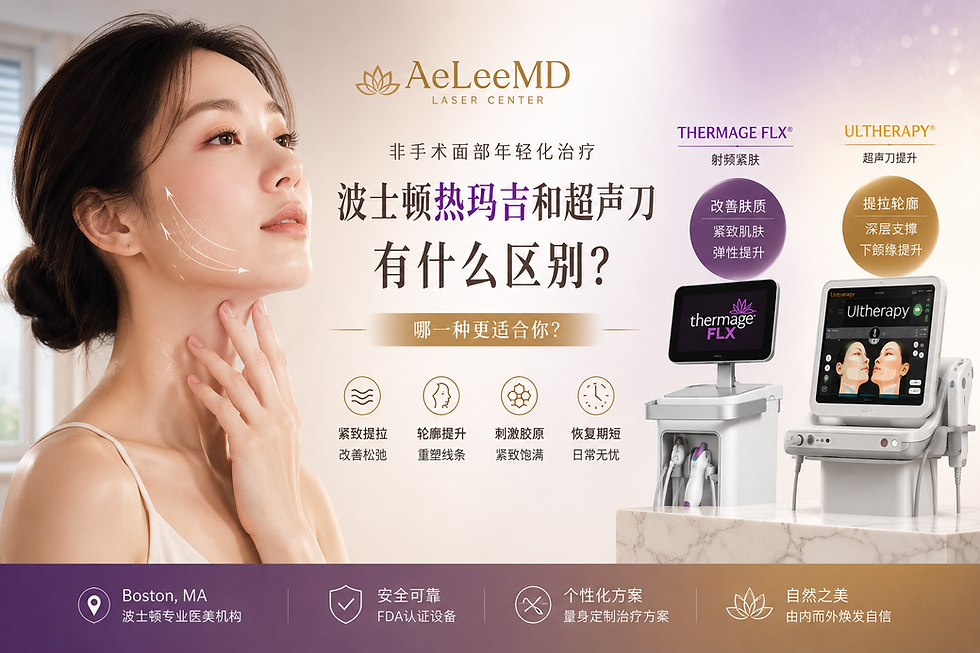 波士顿热玛吉和超声刀有什么区别?哪一种更适合你?2026专业指南