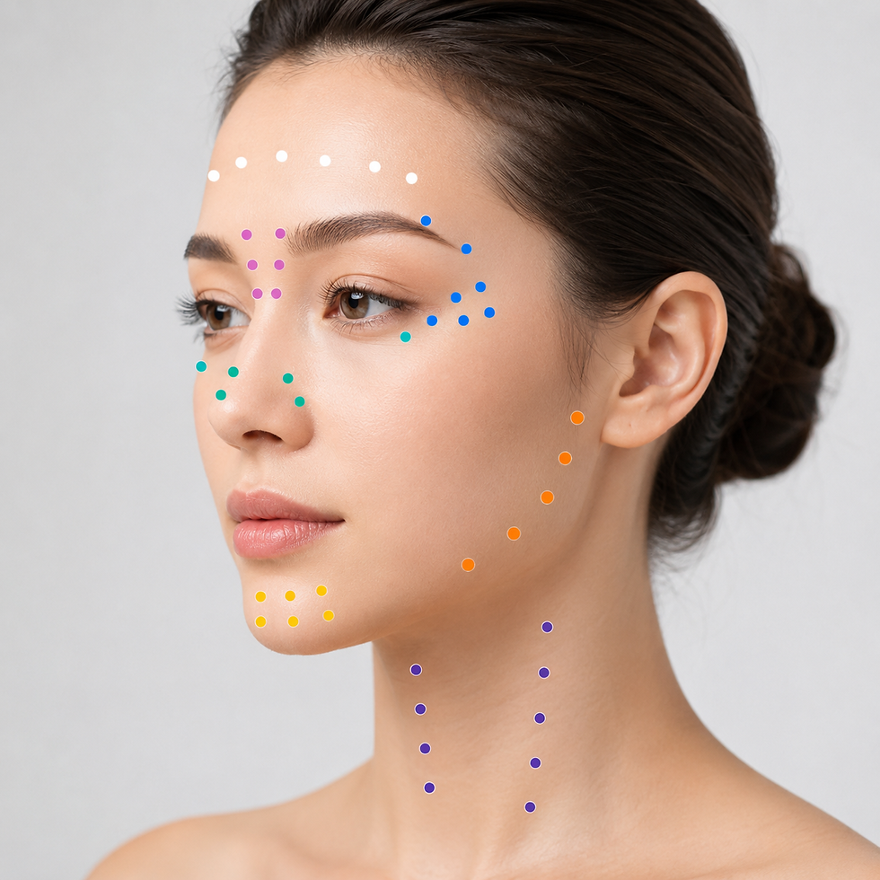 Full Face Botox Boston before and after natural facial balancing treatment