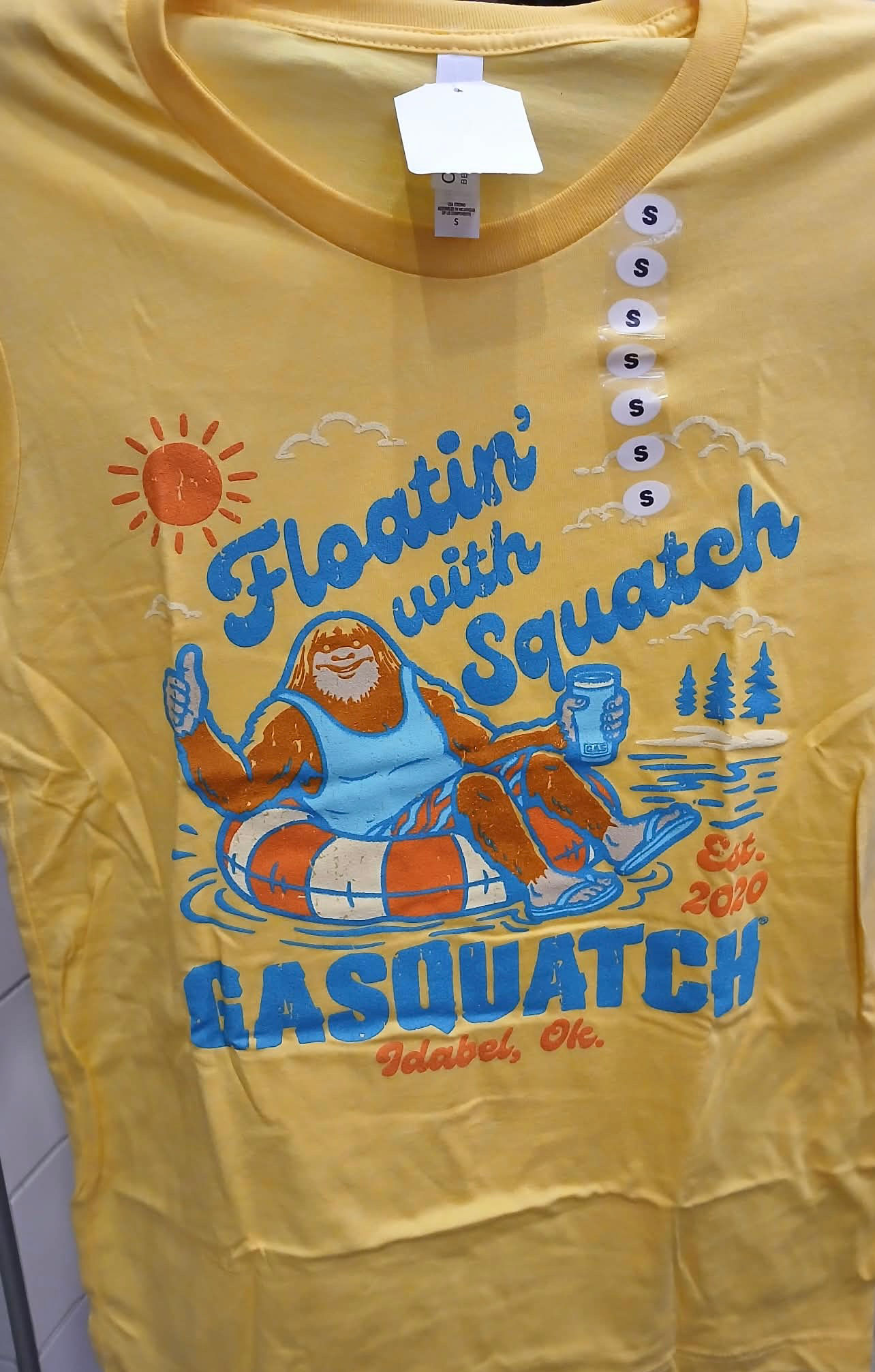 Floating with Squatch