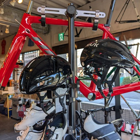 もしもに備えて、ヘルメット更新しました。