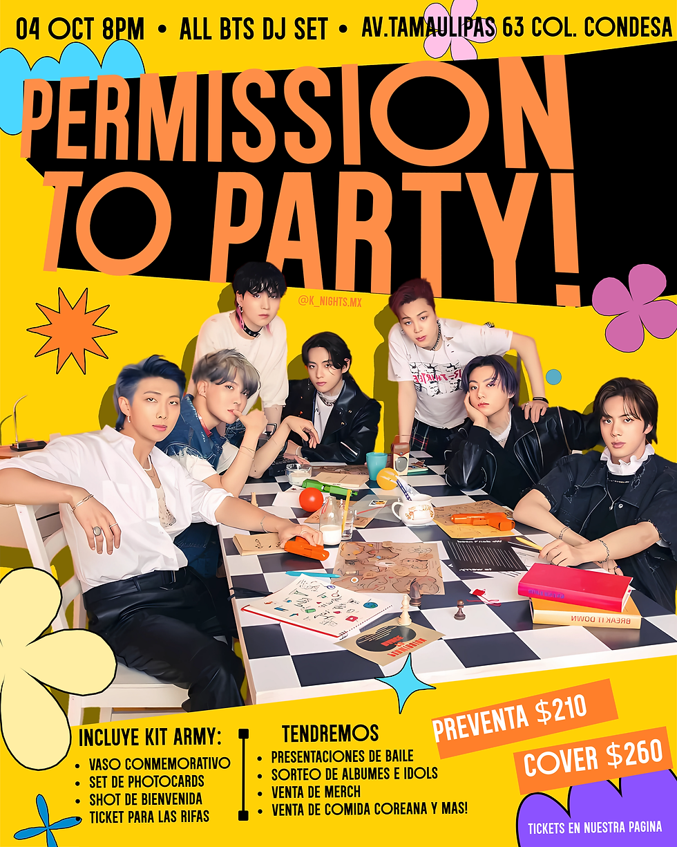PERMISSION TO PARTY - BTS EDITION 