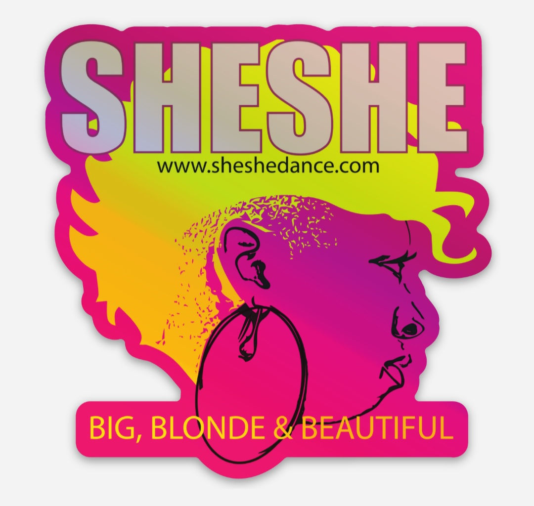 Holographic SHESHE Sticker
