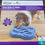 Thumbnail: Slide and Hide Puzzle (purple colour)  by Nina Ottosson