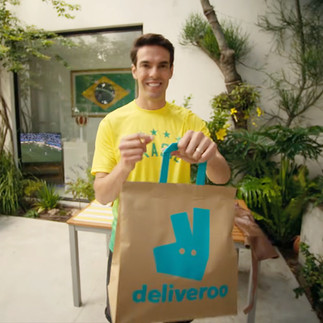 Deliveroo Advert Handmade Props Bags