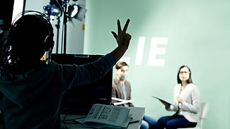 TV Director on set