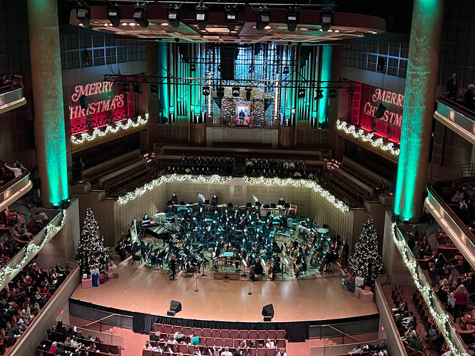 A festive evening at the Dallas Symphony