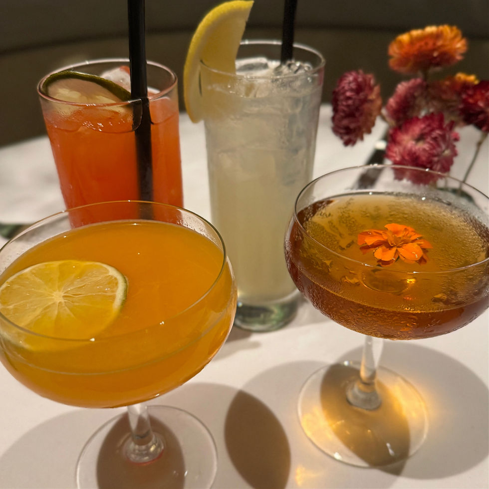 cocktails / mocktails to start