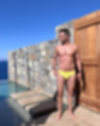 Resort Swim Brief Yellow