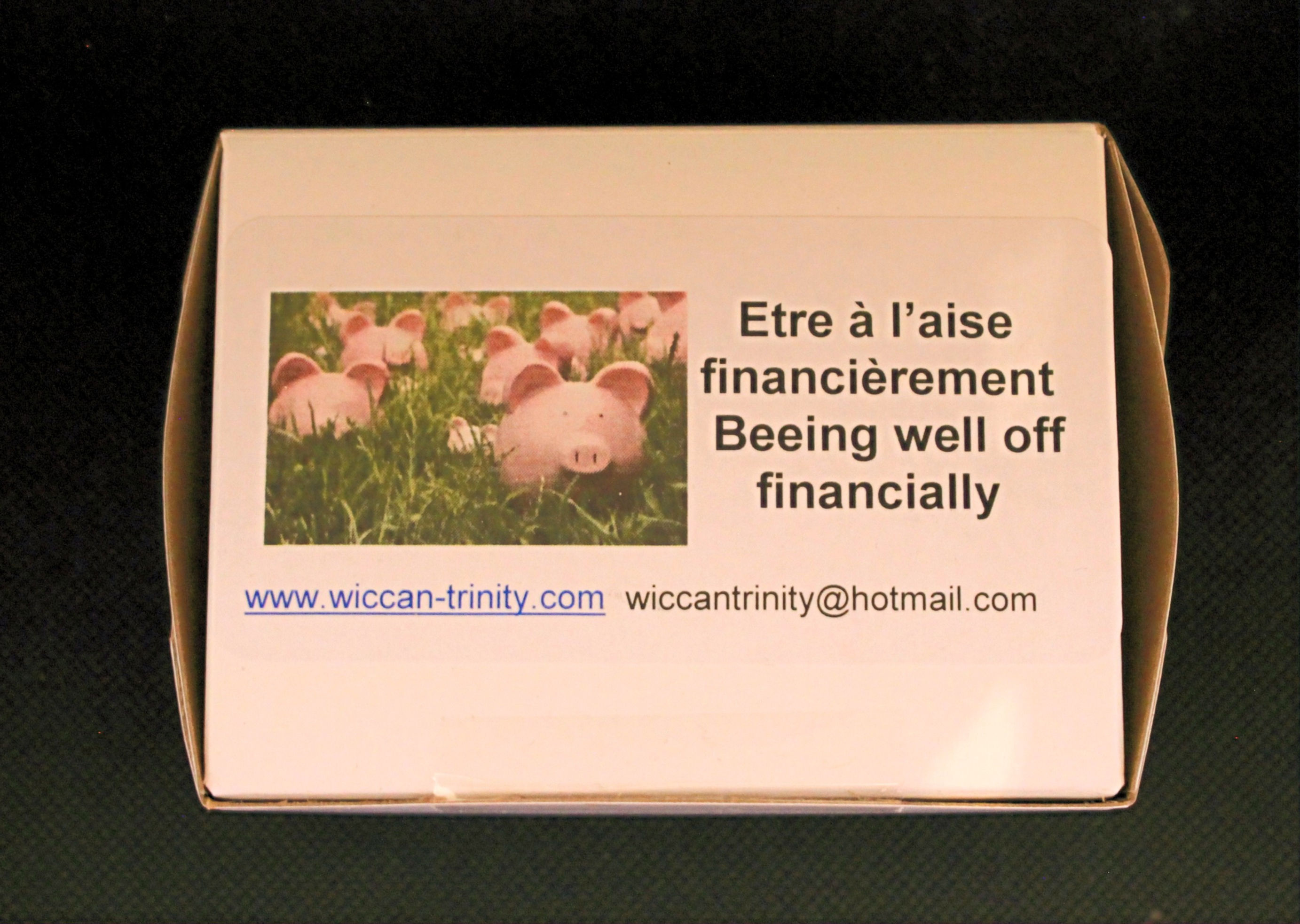 Être à l'aise financièrement - Beeing well off financially