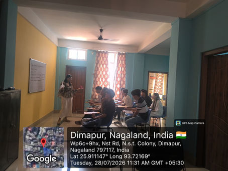 Week of 27th July 2026 - IIFL (India Infoline Group) Foundation Supported Industry aligned Training for Front Office and Homestay Host has started in Dimapur