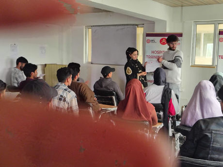 9th April 2026 - IIFL (India Infoline Group) Foundation supported Hospitality training program in Kupwara, Kashmir. 