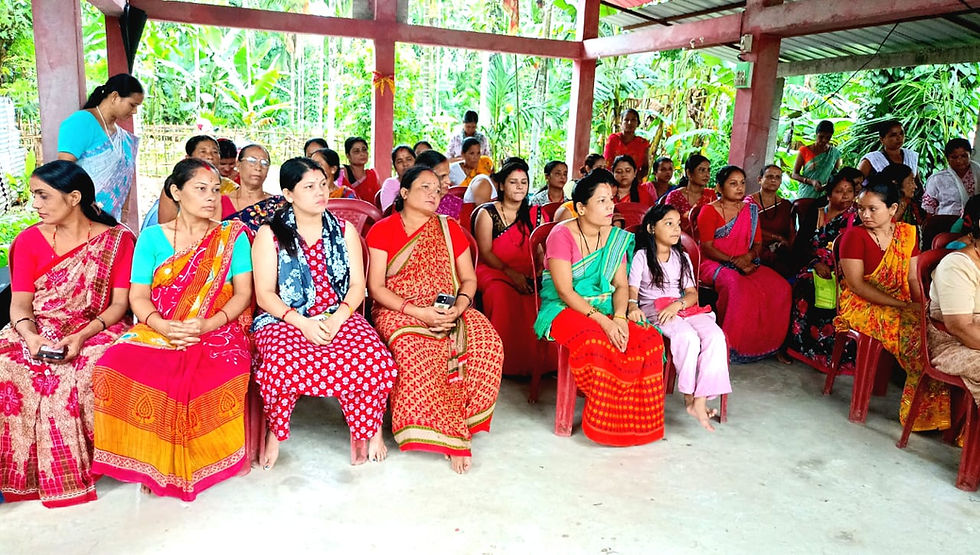 Awareness Program on Banking and Financial Services at the Borpathar Smartpur Digital Center, located at Bukajan Community Hall.