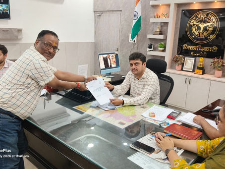UP Team closely collaborating with District Administration Office
