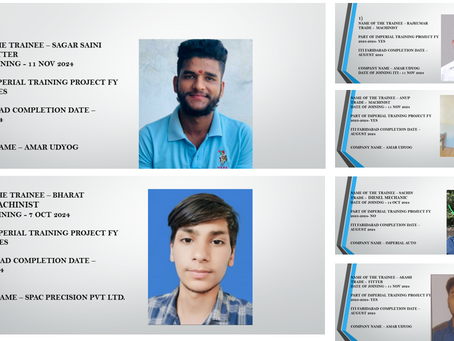 Outcome of Imperial Auto Industries supported Placement Drive 1 on 28/9/2024