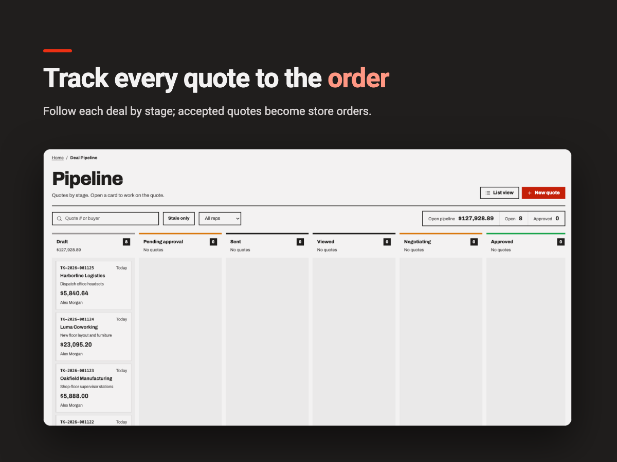 TackQuote screenshot 5