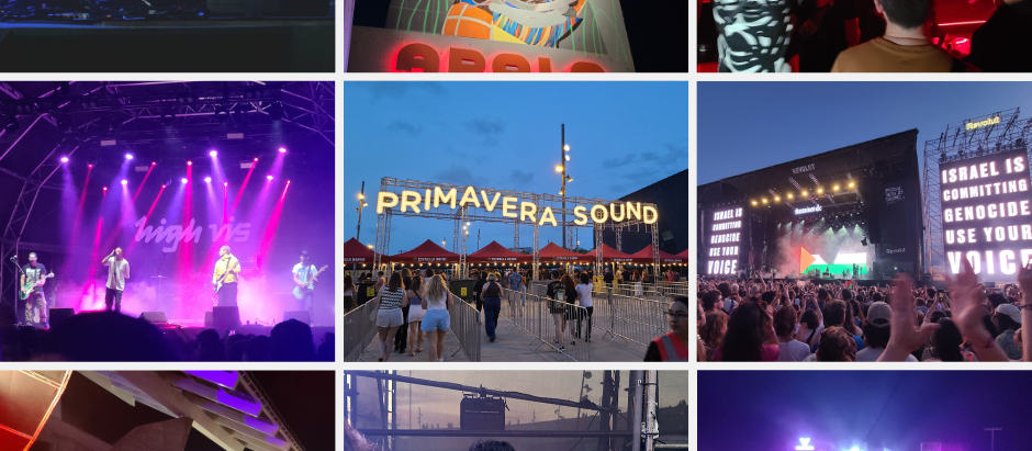  Tame Impala, Sala Apolo, Machine Girl, Fontaines DC, Cupra Crowd, Danny L Harle, Crowd at the Jesus Lizard, High Vis, Primavera Sound Festival Entrance