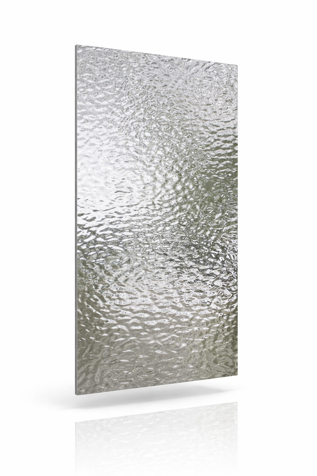 PVC falpanel ezüst metál – vízálló faldekor 3000×1220 mm