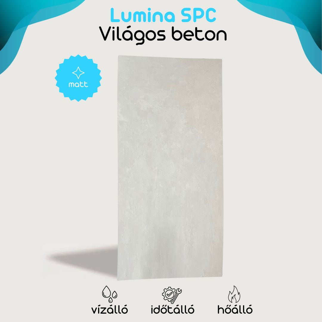 Világos Beton SPC panel