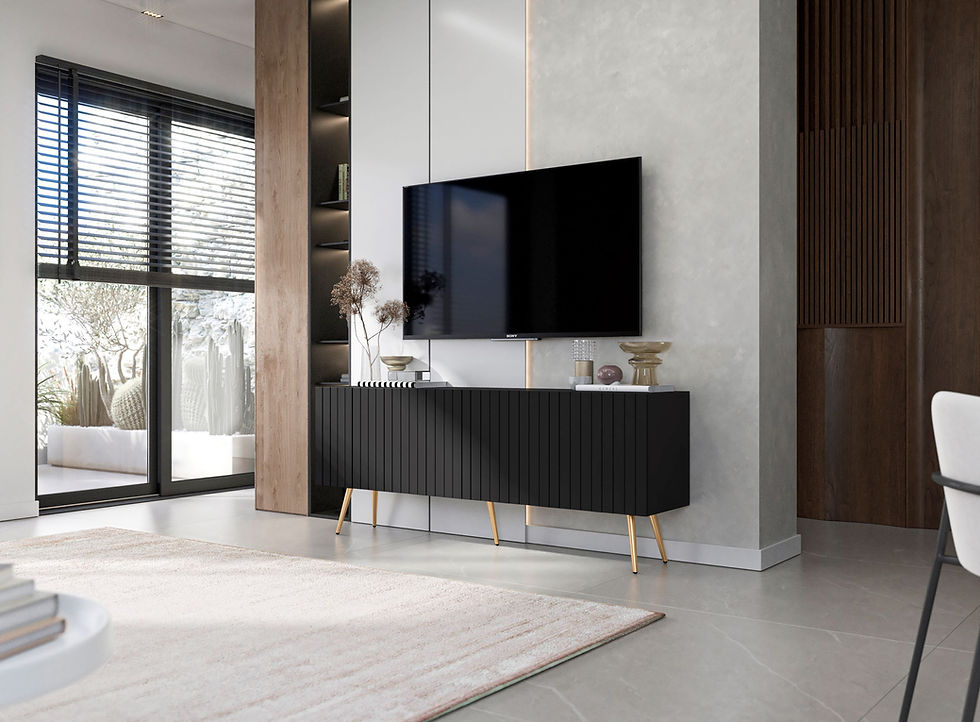 Indexkép: fekete-arany komód