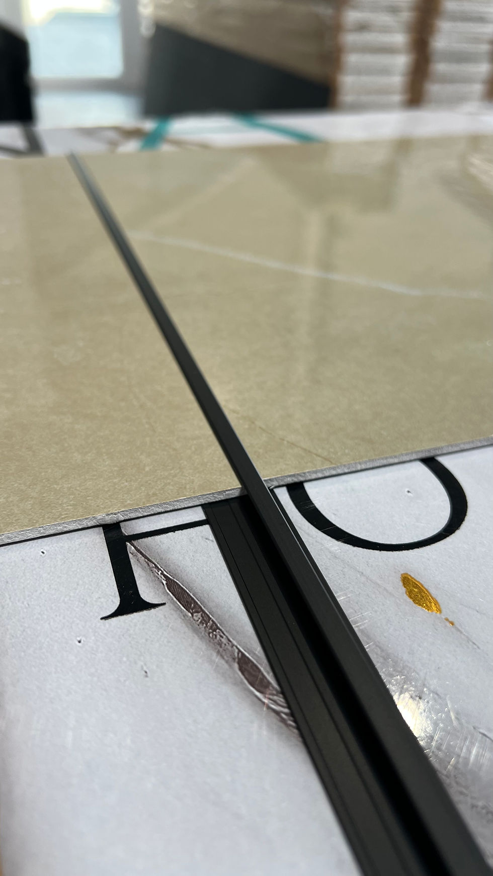 Indexkép: PVC Toldóprofil arany / ezüst / fekete - 3000mm