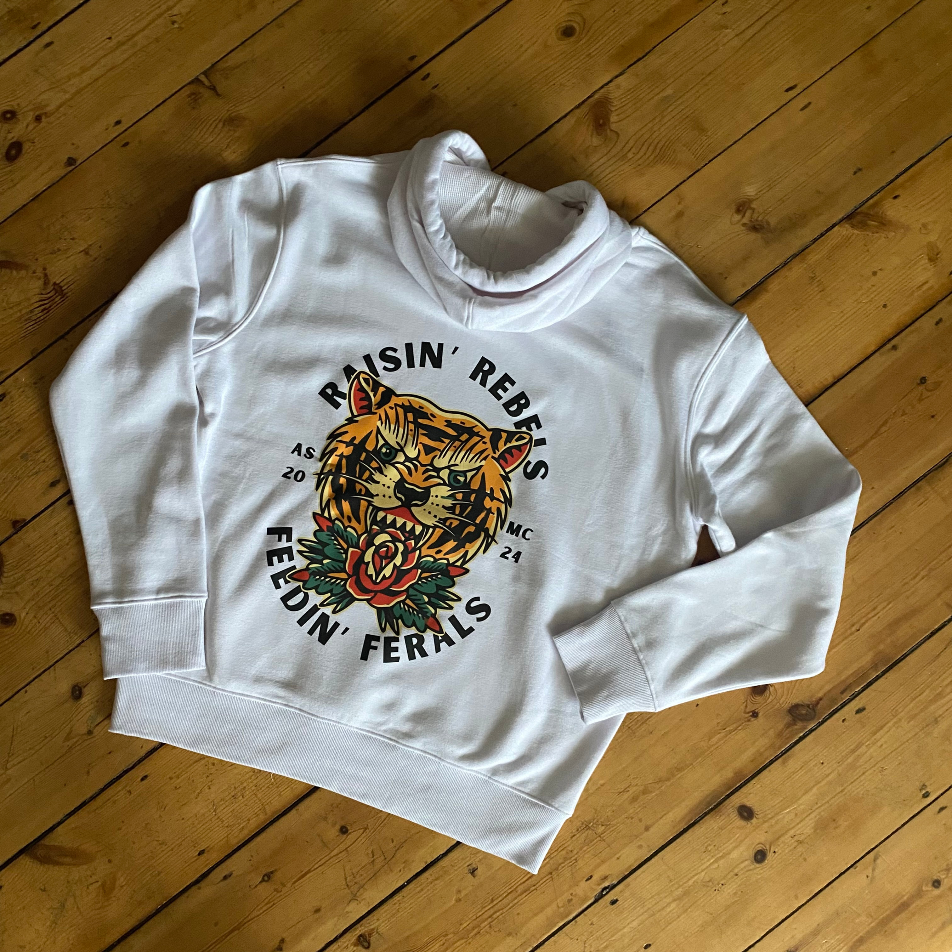 White Raisin’ Rebels Tiger
