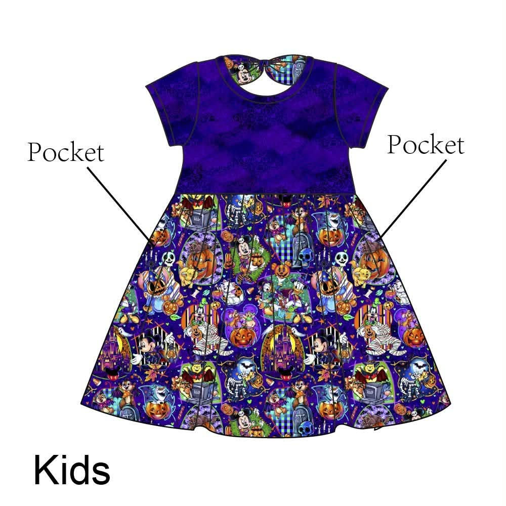 Boo Crew Bow Back Dress