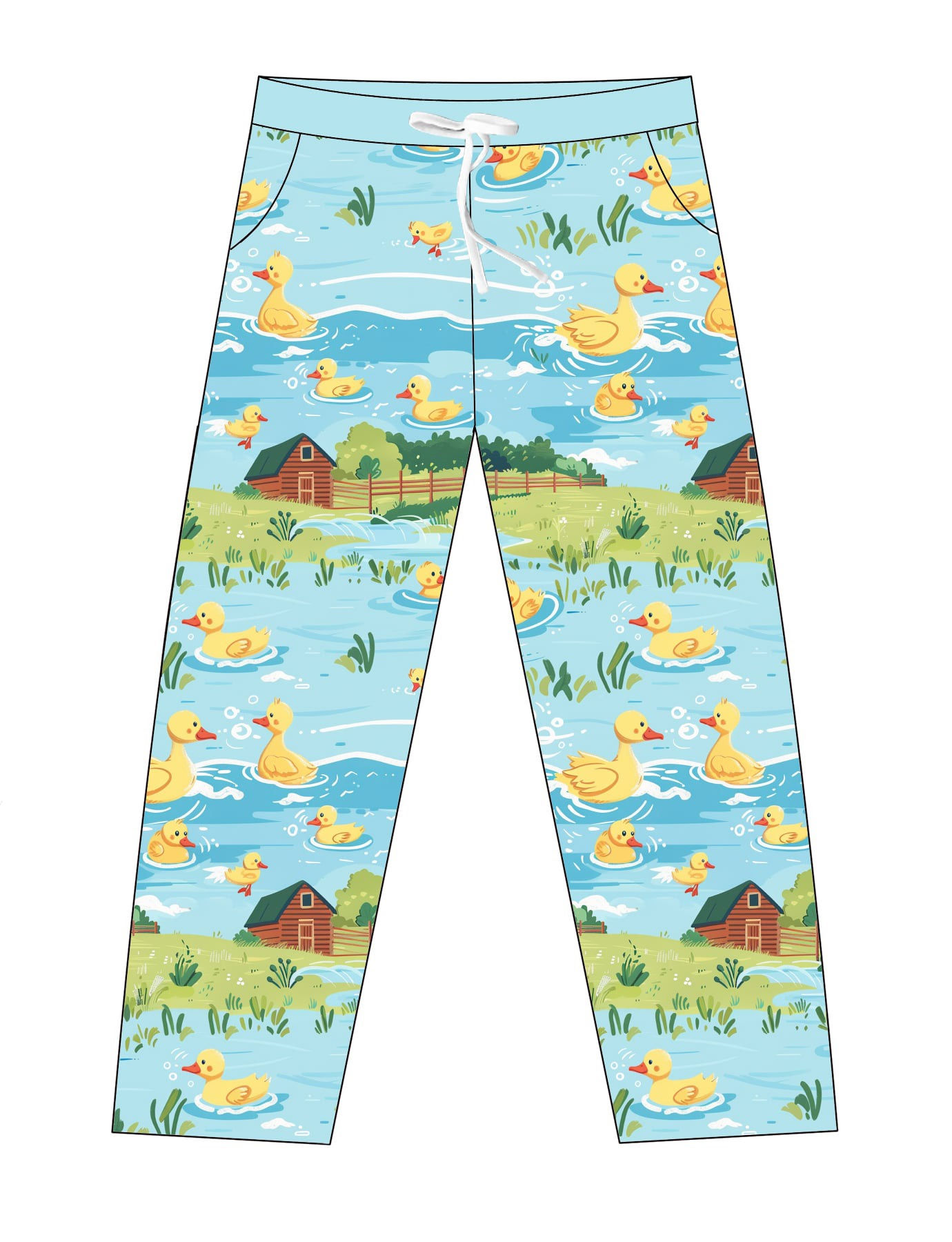 Duckies Straight Leg