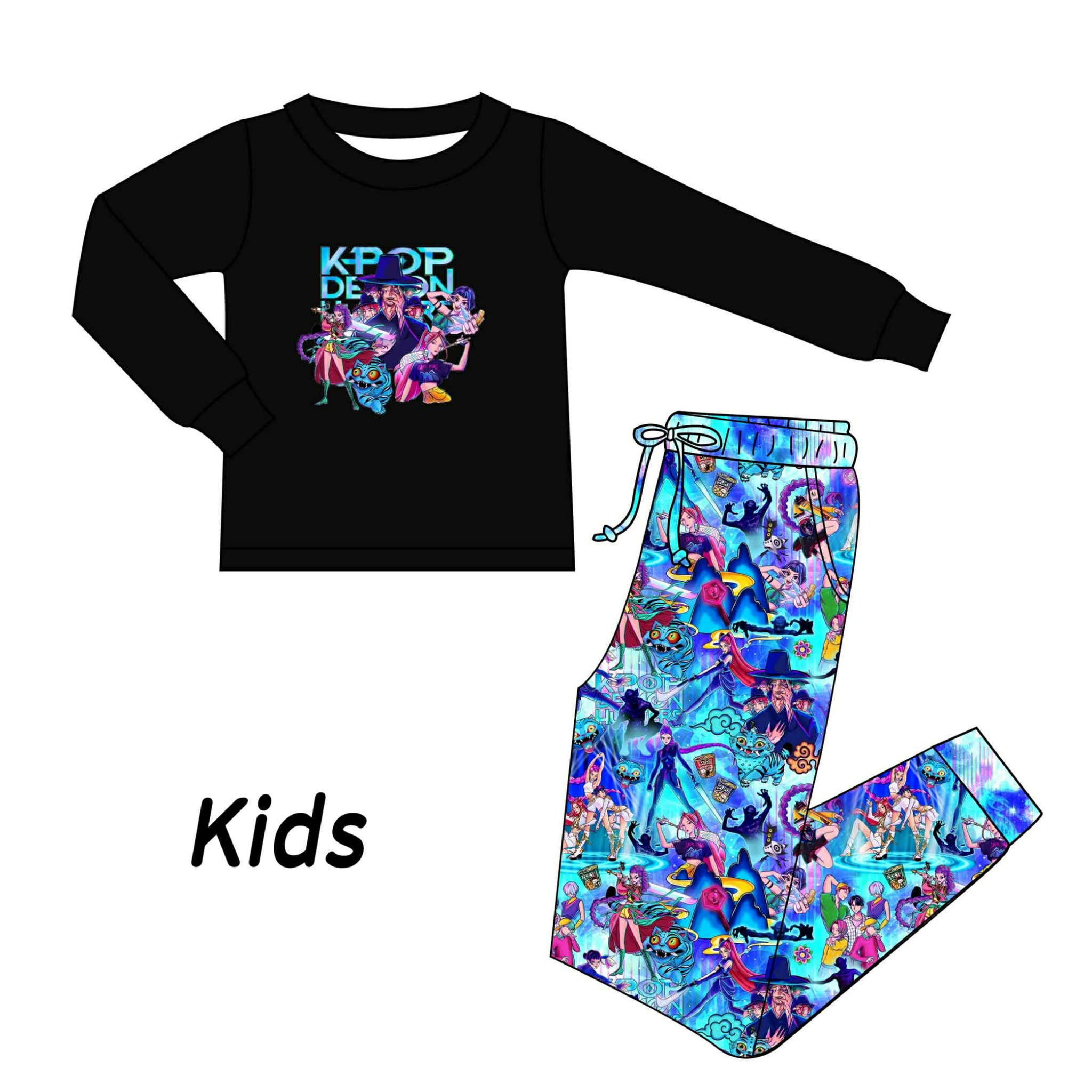 Takedown Graphic Long Sleeve Jogger Set