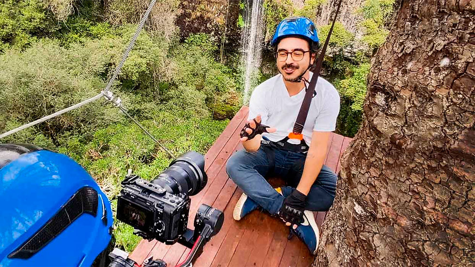 Turvo é destaque em gravação da RPC TV pro programa Estúdio C