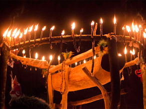ritual indígena guarani de batismo