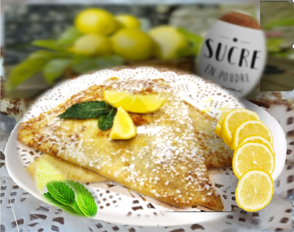 Lemon and Sugar Crepe