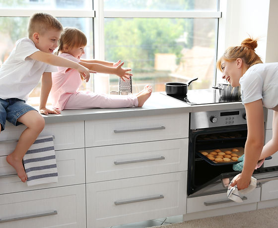 Family at the Kitchen