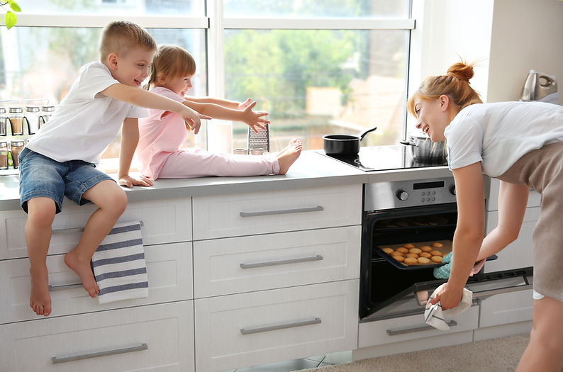 Happy family and parenting after divorce