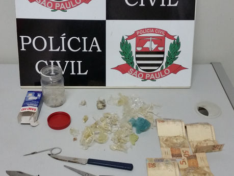 Dise de Presidente Prudente prende em flagrante traficante de drogas que agia no Parque Cedral em Pr