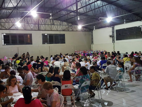 Bingo Beneficente ajuda entidade de Presidente Bernardes, com quilo de alimentos levado pelos própri