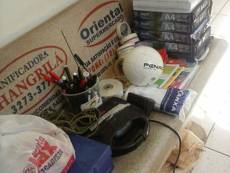 Policia Civil recupera materiais furtados em escolas de Alvares Machado