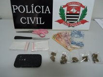 Em operação conjunta, Polícia Civil prende traficante e esclarece furto
