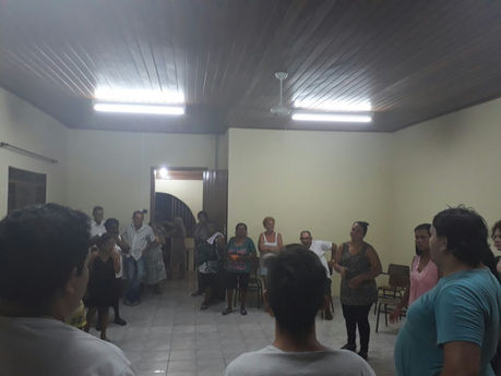 Reunião é realizada no Distrito de Araxans junto com moradores e vereadores de Presidente Bernardes