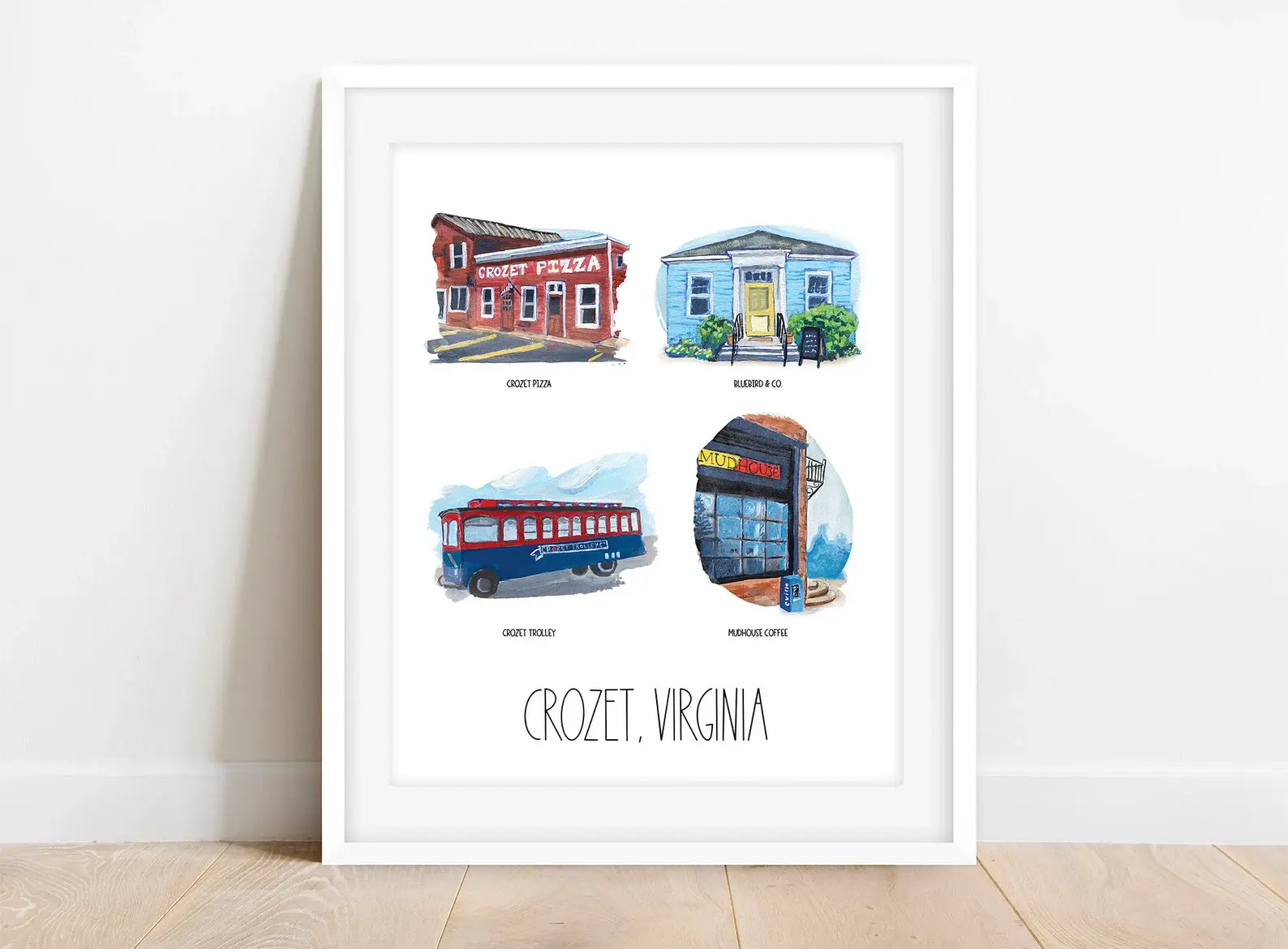 Crozet Print