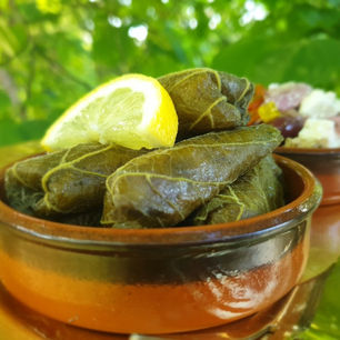 Lime leaf dolmas