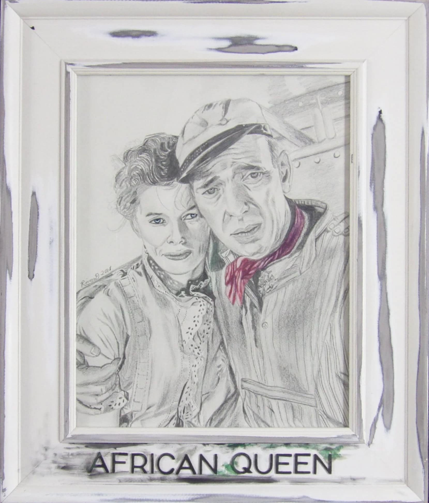 “The African Queen” Humphrey Bogart & Katherine Hepburn 2018