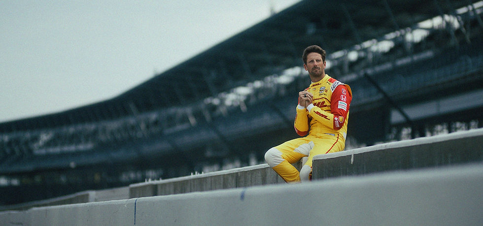 Formula 1 Race car driver Romain Grosjean at Indianapolis 500
