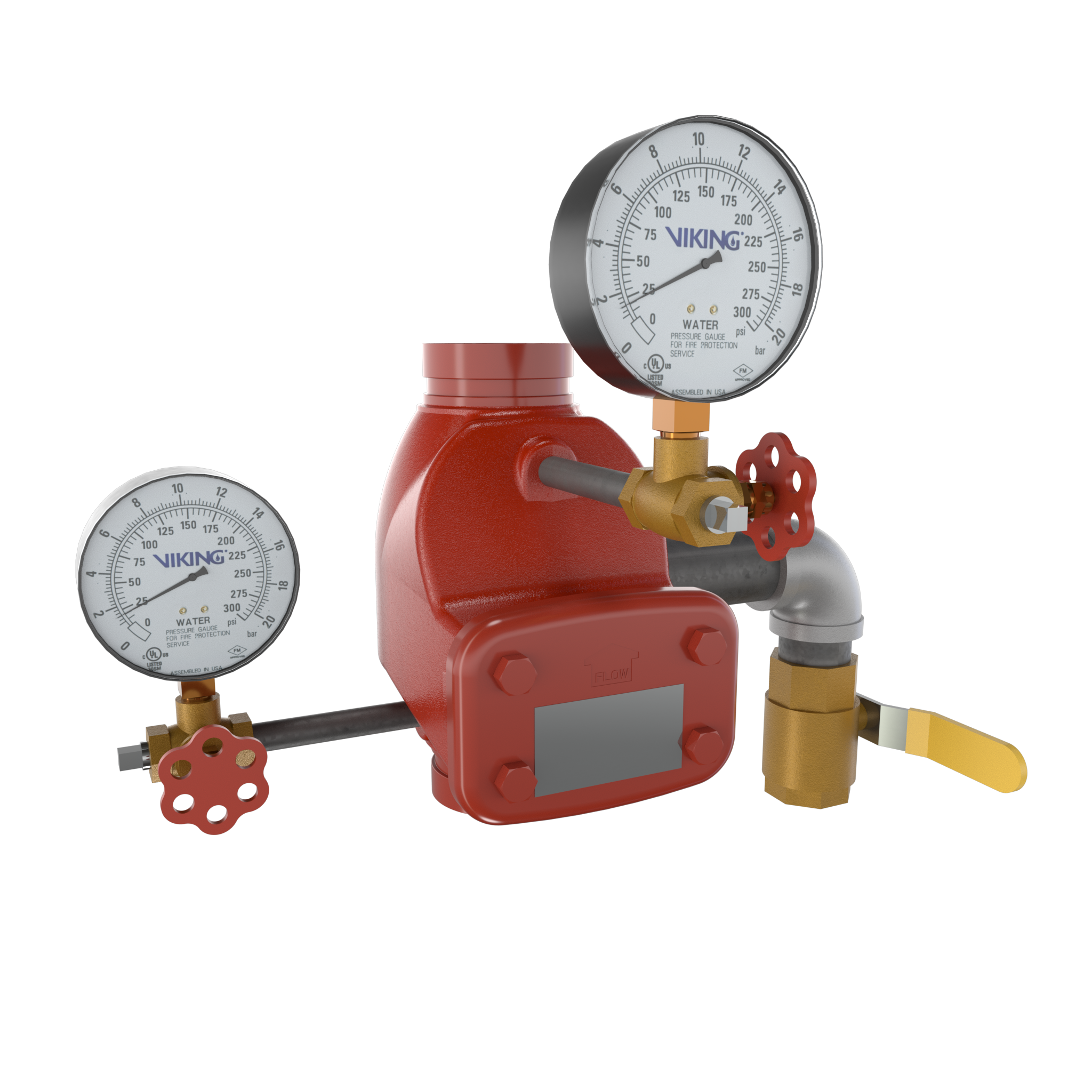 Viking / 4" (DN100) Models F-1 Easy Riser Swing Check Valve / 08510