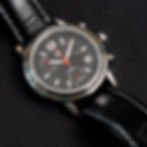 High angle view of a minimalist watch design