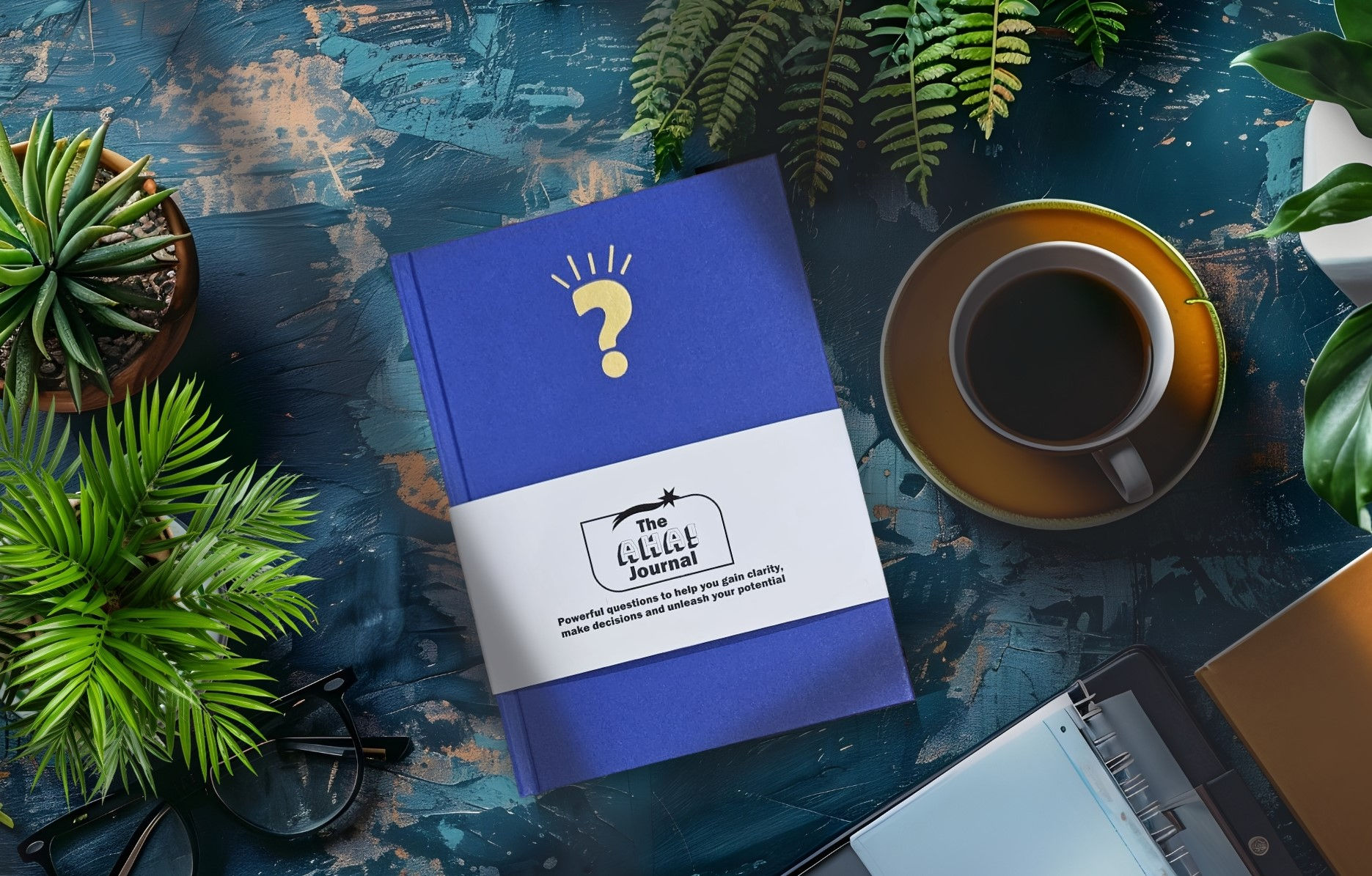 Your Coach in Journal Form - The Aha Journal