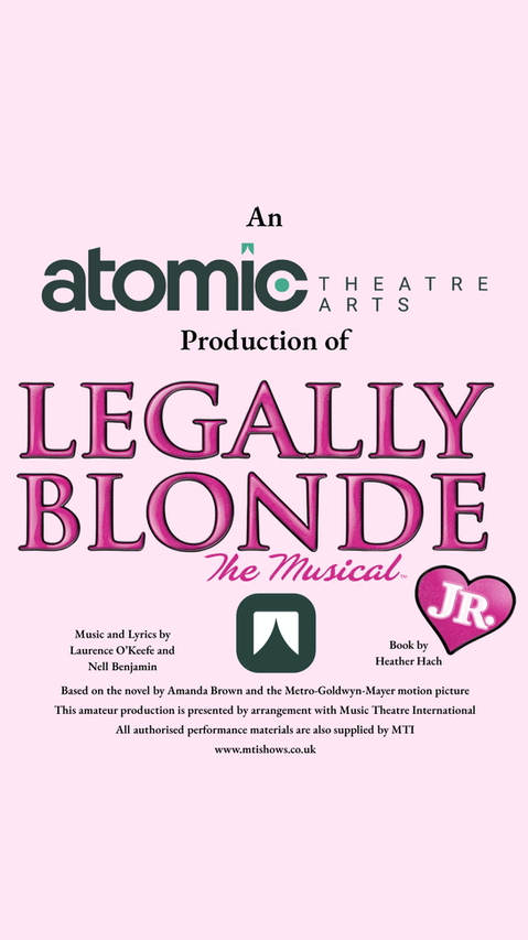 Poster for Legally Blonde JR