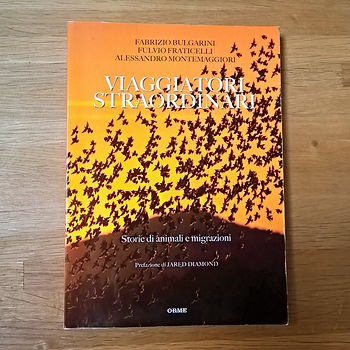 Bulgarini F., Fraticelli F., Montemaggiori A., 2016. VIAGGIATORI STRAORDINARI - Storie di animali e migrazioni. ORME Ed.