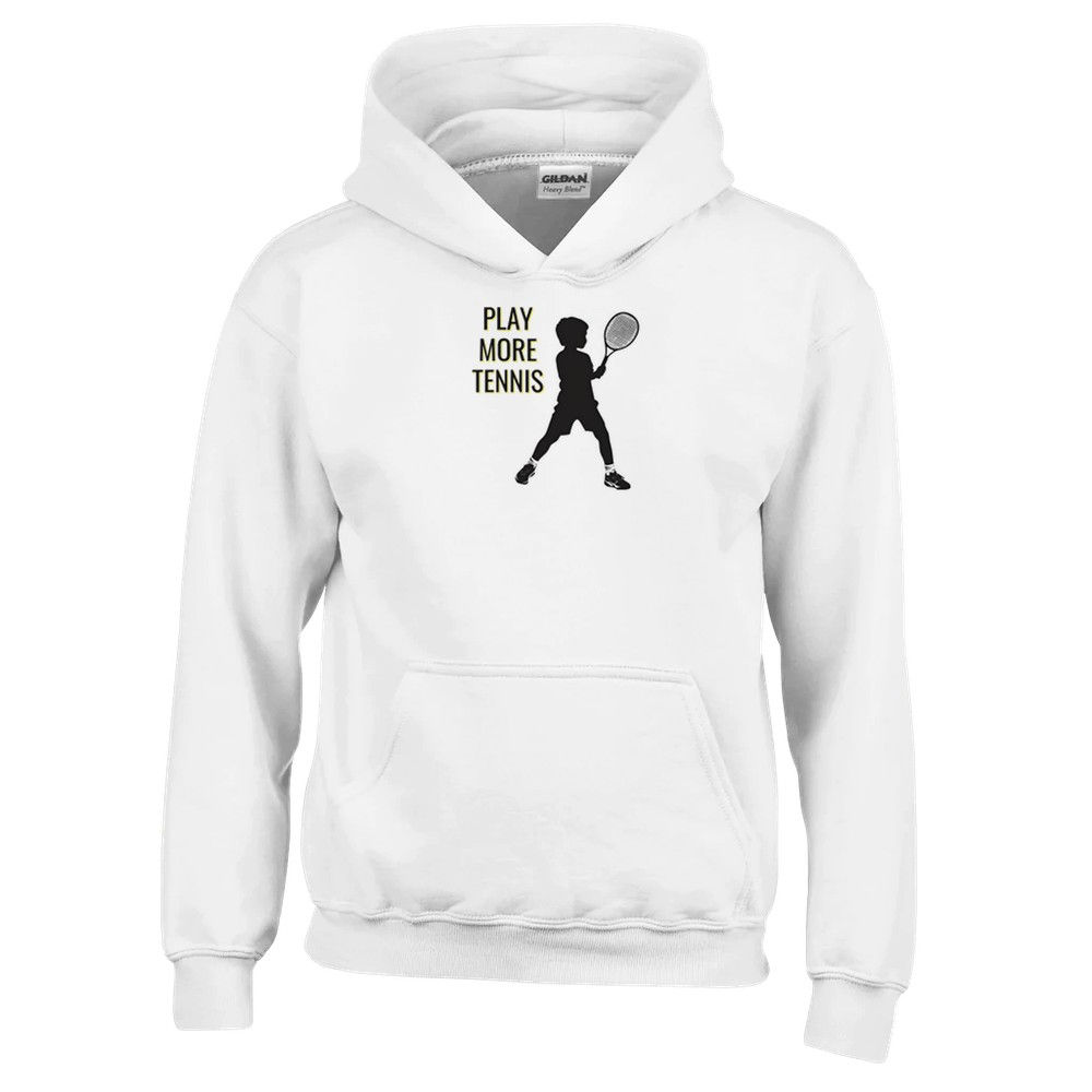 PLAY MORE TENNIS.Wht.b