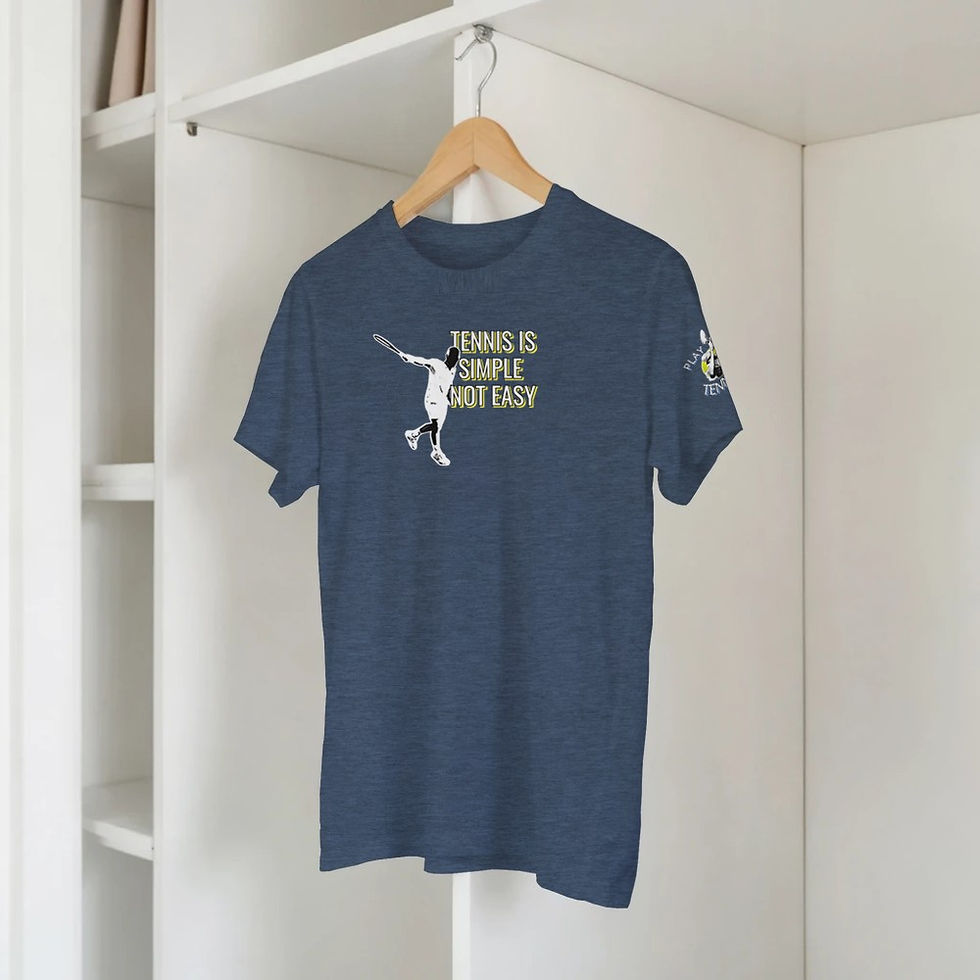 Thumbnail: TENNIS IS SIMPLE NOT EASY.HrthrNvy.m